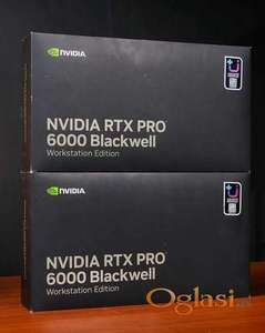 NVIDIA RTX PRO 6000 Blackwell графичка картица за радне станице – 96 GB GDDR7 – Систем са два вентилатора